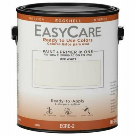 GOURMETGALLEY 1 gal Eggshell Acrylic Interior Paint & Primer Off White GO3856739